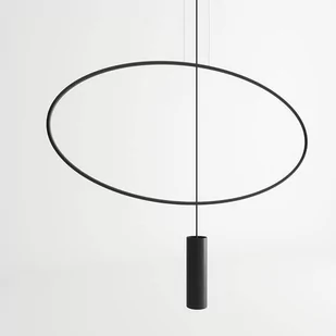 Lampa wisząca HOLAR 1 CZARNY TH.016CZ - Lampy sufitowe - miniaturka - grafika 1