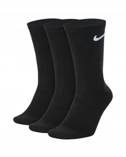 Skarpety 3-PAK Nike 42-46 Czarne Długie SX7676-010 - Skarpetki męskie - miniaturka - grafika 1
