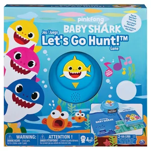 BABY SHARK GRA LETS GO HUNT (#6054959) - Gry planszowe - miniaturka - grafika 1