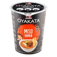 Szybkie dania obiadowe - OYAKATA Zupa instant o smaku pasty sojowej z makaronem Miso Ramen - miniaturka - grafika 1