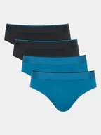 Majtki męskie - Sloggi Komplet 4 par slipów Ever Airy 10216184 Kolorowy - miniaturka - grafika 1