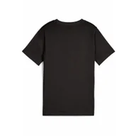 Odzież sportowa dziecięca - Młodzieżowa koszulka Essentials Logo Lab Summer PUMA Black - miniaturka - grafika 1
