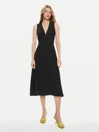 Sukienki - Rinascimento Sukienka codzienna CFC0118434003 Czarny Regular Fit - miniaturka - grafika 1