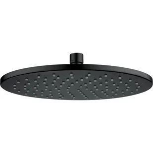 Deante Cascada deszczownica 25 cm okrągła czarny mat NACN91K - Deszczownice - miniaturka - grafika 1
