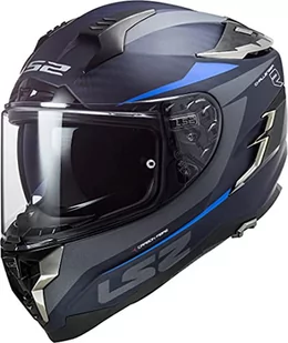 Kaski motocyklowe LS2 FF327 CHALLENGER CT2 DRONE MATT BLUE, czarny/niebieski, XS - Kaski motocyklowe - miniaturka - grafika 1