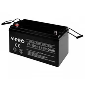 Baterie do zasilaczy awaryjnych UPS - VOLT Polska Akumulator V-PRO AGM 12V 100Ah - miniaturka - grafika 1