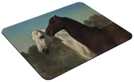 Podkładki pod mysz - Podkładka Dwa konie Rosa Bonheur 60x40cm - miniaturka - grafika 1