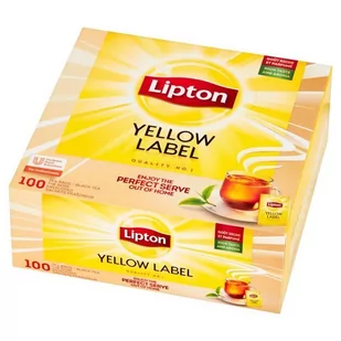 Lipton Czarna herbata Yellow Label 100 kopert 67579746 - Herbata - miniaturka - grafika 2