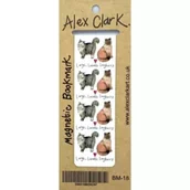 Zakładki do książek - Alex Clark Zakładka do książki BM18 2 duże koty - miniaturka - grafika 1