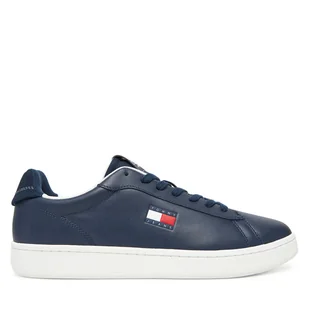 Sneakersy Tommy Jeans Archive '98 EM0EM01596 Granatowy - Sneakersy męskie - miniaturka - grafika 1