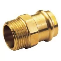 Gaz Nypel przejściowy GZ 18 mm x 1/2" - Łączniki, trójniki, kształtki - miniaturka - grafika 1