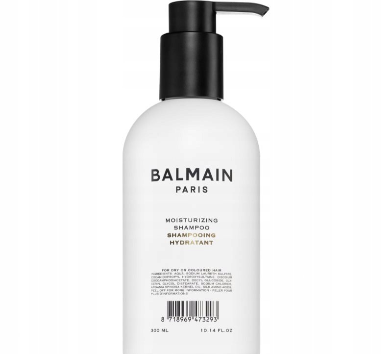 Balmain Moisturizing, nawilżający szampon do włosów z olejkiem arganowym Shampoo, 300 ml