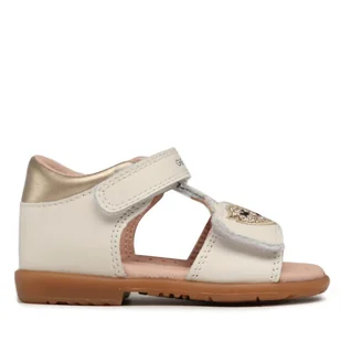 Sandały Geox B Verred B3521B085NFC1058 S Beżowy - Buty dla dziewczynek - miniaturka - grafika 1