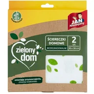 Ściereczki, gąbki, czyściki - Jan Niezbędny Ściereczki Domowe A'2 Zielony Dom - miniaturka - grafika 1