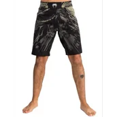 Spodnie sportowe męskie - Venum Invader Fightshorts MMA Spodenki Treningowe Black/Sand - miniaturka - grafika 1