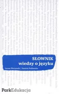 Filologia i językoznawstwo - Słownik wiedzy o języku - miniaturka - grafika 1