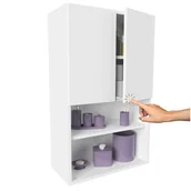 Szafki łazienkowe - Szafka łazienkowa wisząca pojemna i wytrzymała 60 szafka wisząca nad pralkę - miniaturka - grafika 1