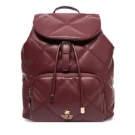 Torebki damskie - Plecak Beverly Hills Polo Club CEO-BHPC-C-009-08 Bordowy - miniaturka - grafika 1