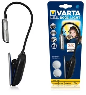 Varta LATARKA LED BOOK LIGHT 2CR2032 16618101421 - Latarki - miniaturka - grafika 1