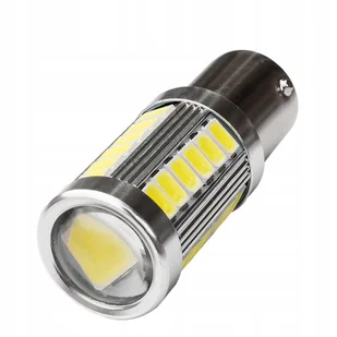 Żarówka Led 33 Smd 5630 P21/5W BAY15D Biała 12V - Żarówki samochodowe - miniaturka - grafika 1