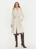 Płaszcze damskie - Marciano Guess Płaszcz wełniany 4BGL09 9957Z Szary Regular Fit - miniaturka - grafika 1