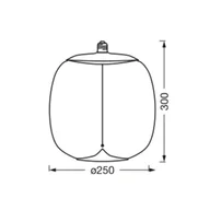 Żarówki LED - OSRAM Vintage 1906 Big Oval, bursztynowy, E27, 2700 K, żarnik - miniaturka - grafika 1