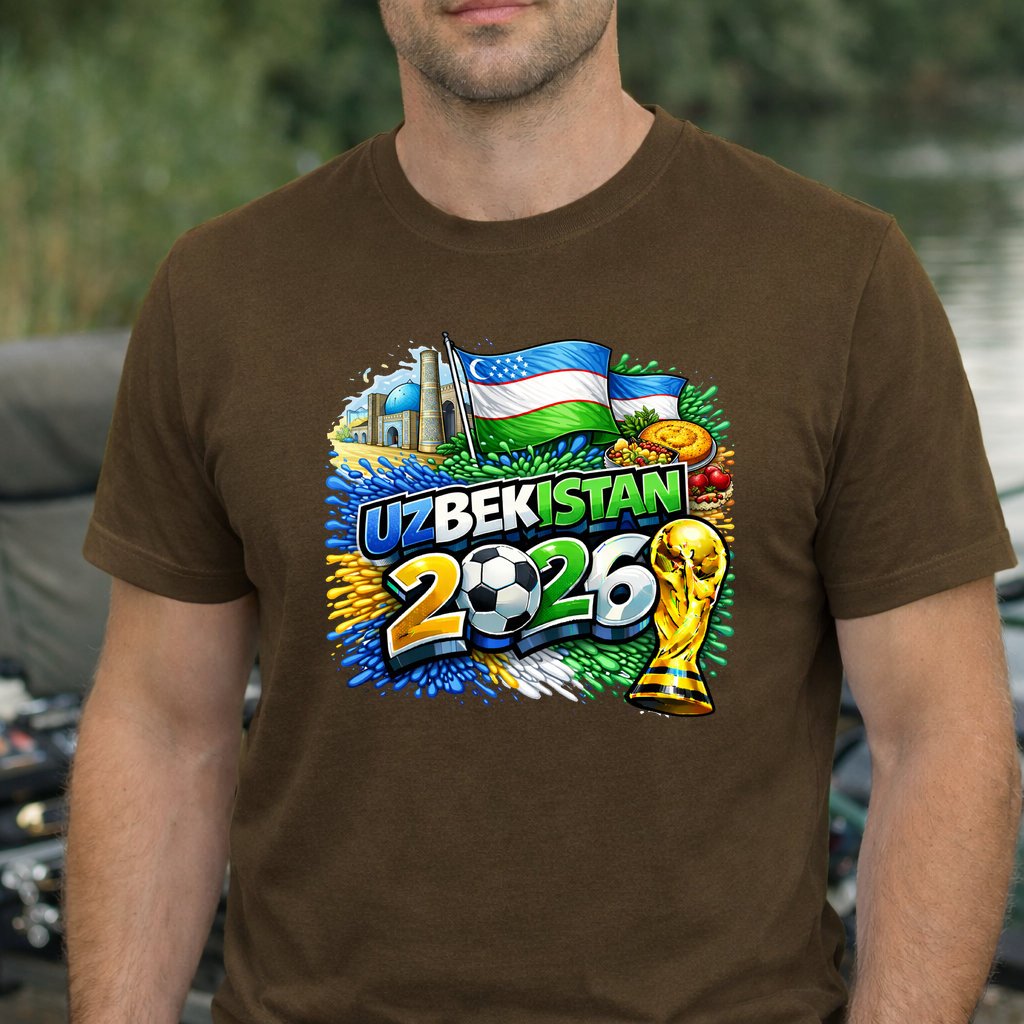 Koszulka WORLD CUP 2026 kolor brązowy rozmiar M
