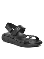Sandały damskie - Geox Sandały D Spherica Ec5w A D25ADA 00043 C9999 Czarny 36, 37, 38, 39, 40, 41 - miniaturka - grafika 1