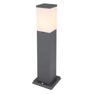Globo Herri 31731 lampa stojąca ogrodowa IP44 1x15W E27 LED antracyt/opalizowana - Lampy ogrodowe - miniaturka - grafika 1
