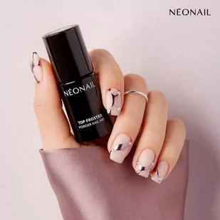 Top hybrydowy Top Frosted Powder Nail Art 7,2ml - Depilacja - miniaturka - grafika 2