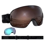 Gogle narciarskie - Gogle narciarskie Salomon S/MAX ACCESS BLACK+1XTRA LENS 2019/2020 - miniaturka - grafika 1