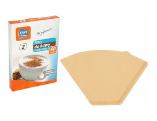 Filtry Do Kawy 2 40Sztuk - Kieliszki - miniaturka - grafika 1