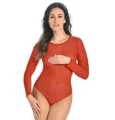 Bielizna nocna - Body damskie siateczkowe Ero czerwone, Teyli - miniaturka - grafika 1