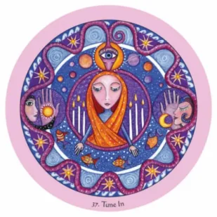 Mandala Healing Oracle Cards, karty do wróżenia - Ezoteryka - miniaturka - grafika 1