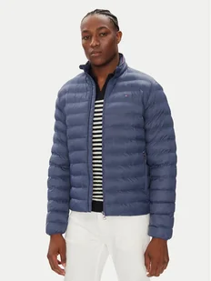 Tommy Hilfiger Kurtka przejściowa MW0MW37634 Niebieski Regular Fit - Kurtki męskie - miniaturka - grafika 1