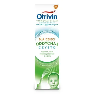 GlaxoSmithKline Otrivin Oddychaj Czysto dla dzieci aerozol do nosa 100 ml 9098114 - Przeziębienie i grypa - miniaturka - grafika 1