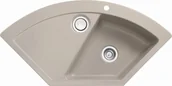 Zlewozmywaki - SystemCeram MERA ECK FANGO 23 (50510123) - miniaturka - grafika 1