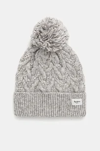 Pepe Jeans czapka WALLIS HAT kolor szary z grubej dzianiny PL040353 - Czapki damskie - miniaturka - grafika 1