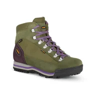 Buty trekkingowe damskie - Damskie buty trekkingowe Aku Ultra Light Micro GTX Women's green/deep violet - 37,5 - miniaturka - grafika 1
