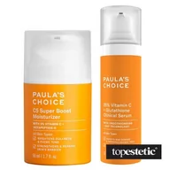 Zestawy kosmetyków damskich - Paulas Choice Vitamin C Premium Set ZESTAW Serum kliniczne z 25% witaminą C i glutationem 30 ml + Mocno nawilżający krem do twarzy z 5% witaminą C 50 ml - miniaturka - grafika 1