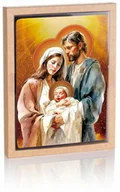 Ikony i obrazy sakralne - Ikona religijna Święta Rodzina - miniaturka - grafika 1
