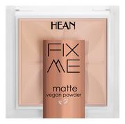 Pudry do twarzy - HEAN FIX ME - Matte Vegan Powder - Matujący, wegański puder do twarzy - 8g - 63 WARM - miniaturka - grafika 1