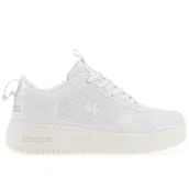 Buty sportowe damskie - Buty Kappa Fogo 243324-1017 - białe - miniaturka - grafika 1