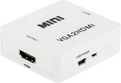 Inne akcesoria audio-wideo - RoGer VGA to HDMI Video Signal Converter +Audio / white - miniaturka - grafika 1