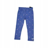 Legginsy - Getry legginsy dziewczęce NIKE 3/4 latka - miniaturka - grafika 1