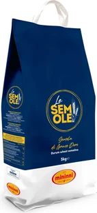 MININNI SEMOLA DI GRANO DURO 5 KG gruba włoska semolina mąka pszenna - Mąka - miniaturka - grafika 1