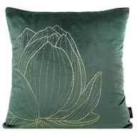 Poszewki na poduszki - Euro Firany Poszewka Eurofirany Velvet BLINK19 Ciemna Mięta 45x45 1216993 - miniaturka - grafika 1