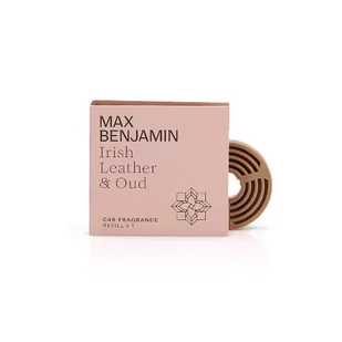 Car Fragrance Refill PREMIUM Max Benjamin - Irish Leather & Oud - Zapachy samochodowe - miniaturka - grafika 1