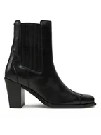Botki damskie - Bronx Botki New-Parton 34334-A Czarny - miniaturka - grafika 1