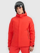 Kurtki męskie - 4F Kurtka narciarska membrana 8000 męska - czerwona XXL - miniaturka - grafika 1